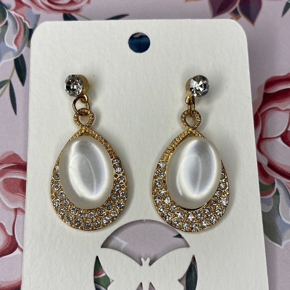 Drop pearl Earings - Picture 2 of 6